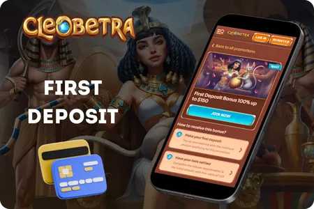 Cleobetra Casino First Deposit Bonus