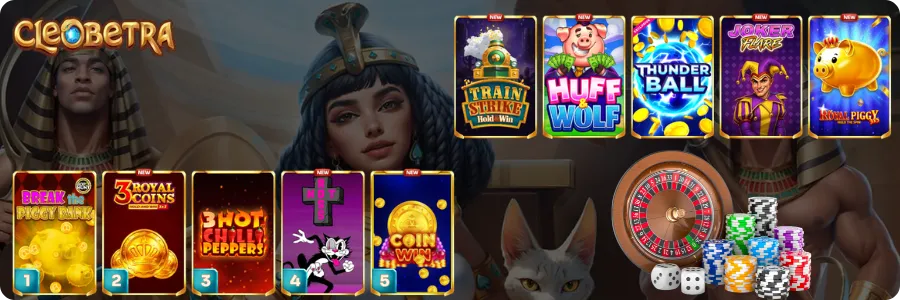 Cleobetra Casino Games